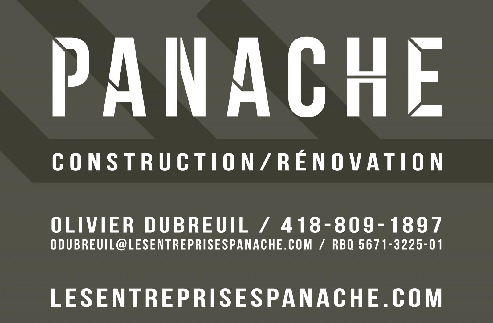 PANACHE  construction - rénovation Logo